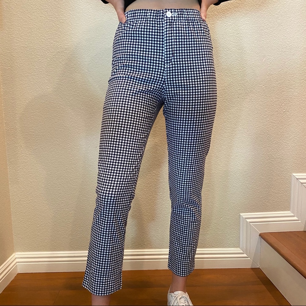 Brandy Melville gingham checkered pants